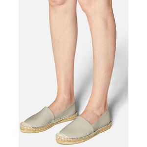 Madeleine Espadrilles im Material-Mix helltaupe 40