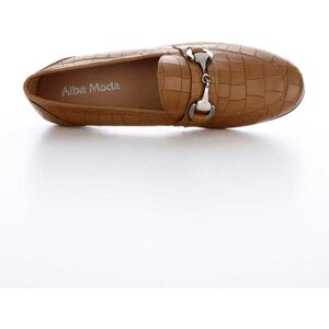 alba moda Slipper cognac 38