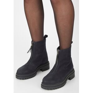 Madeleine Boots aus Ziegenvelours marine 40