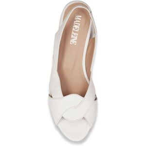 Madeleine Sling-Sandalette weiss