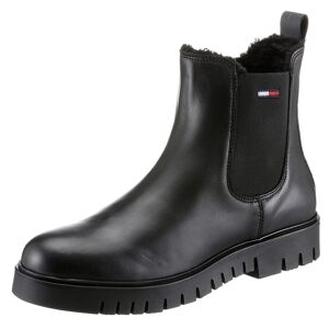 Tommy Jeans Winterboots »WARMLINED CHELSEA BOOT«, mit Profilsohle schwarz  40