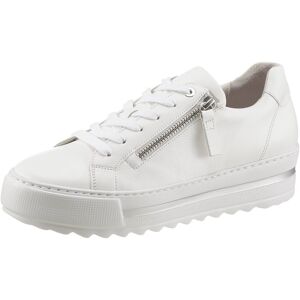 Gabor Plateausneaker »FLORENZ«, in Schuhweite G (=weit), Freizeitschuh,... weiss  39