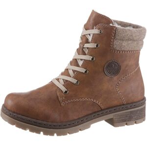 Rieker Winterboots, in trendiger Used-Optik cognac  37