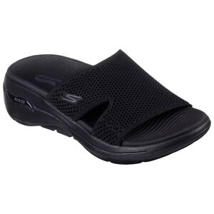 Skechers Pantolette »GO WALK ARCH FIT SANDAL-JOYFUL«, Sommerschuh, Schlappen... schwarz-uni  39