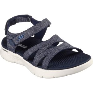 Skechers Sandale »GO WALK FLEX SANDAL-SUNSHINE«, Sommerschuh, Sandalette,... blau  41