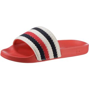 Tommy Hilfiger Badepantolette »TOMMY ESSENTIAL POOL SLIDE«, mit gestreifter... rot-gestreift  41