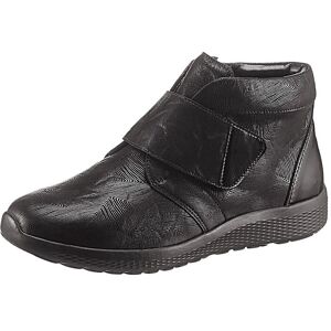 Waldläufer Stiefelette schwarz-gemustert  6