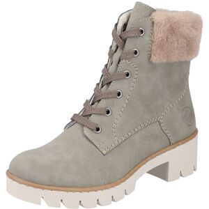 Rieker Winterstiefelette, mit modischer Profillaufsohle hellkhaki  42