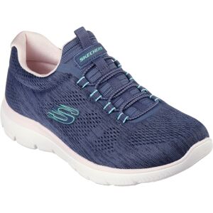 Skechers Slip-On Sneaker »SUMMITS-FUN FLARE«, in veganer Verarbeitung navy-rosa  38