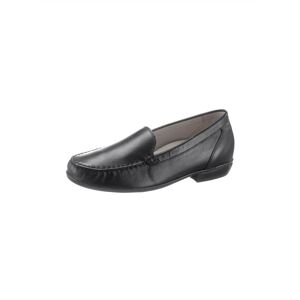 Waldläufer Slipper schwarz  8