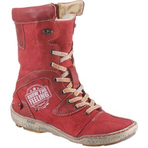 KACPER Winterboots, im Materialmix rot  42