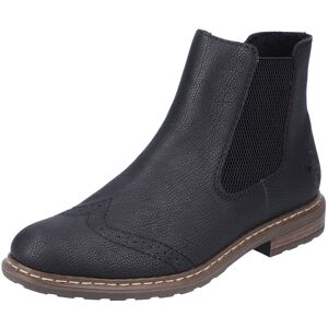 Rieker Chelseaboots, mit seitlichem Stretch, schmale Form schwarz  39