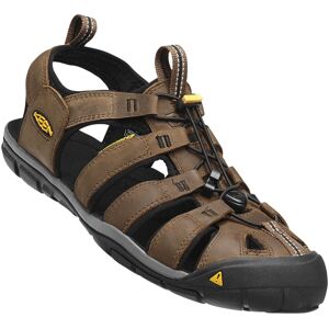 Keen Sandale »CLEARWATER CNX LEATHER« DARK EARTH/BLACK  41