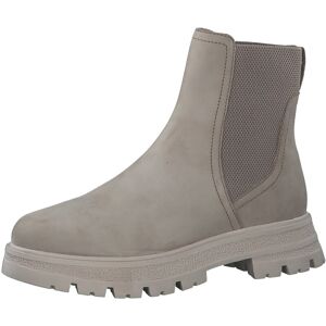 MARCO TOZZI Chelseaboots, mit beidseitigem Stretcheinsatz taupe  41