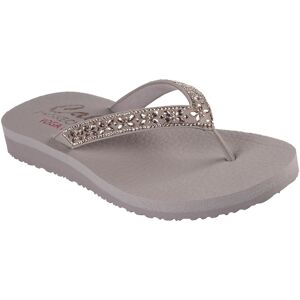 Skechers Zehentrenner »MEDITATION-BUTTERFLY GARDEN«, Sommerschuh, Schlappen,... taupe  40