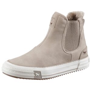 Mustang Shoes Chelseaboots, mit beidseitigen Stretcheinsätzen beige  42