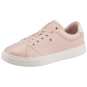 Tommy Hilfiger Plateausneaker »ESSENTIAL COURT SNEAKER«, mit Kontrastbesatz... rosé  40