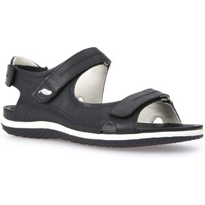 Geox Sandale »D SANDAL VEGA«, Sommerschuh, Sandalette, Klettschuh, mit... schwarz-kombiniert  39