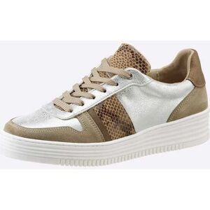 heine Sneaker taupe-silberfarben  39