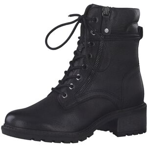 Tamaris COMFORT Schnürstiefelette, mit gepolstertem Schaftrand, in Schuhweite... schwarz  39