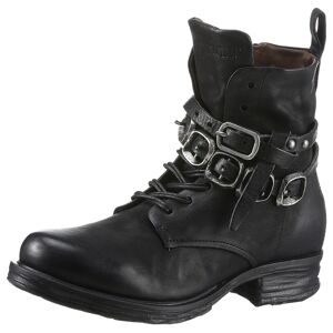 A.S.98 Schnürboots »SAINTEC«, mit trendigen Zierbändern schwarz used  35