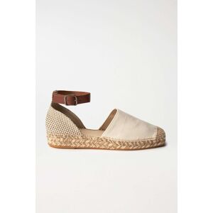 Salsa Sandale »Sandalen Plateau-Espadrilles« Creme  36