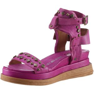 A.S.98 Sandalette »TOMADO«, Sommerschuh, Sandale, Keilabsatz mit coolen... fuchsia  40