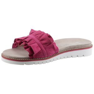 Ara Pantolette »KENT«, Keilabsatz, Sommerschuh, Schlappen in Weite G (= weit) fuchsia  36