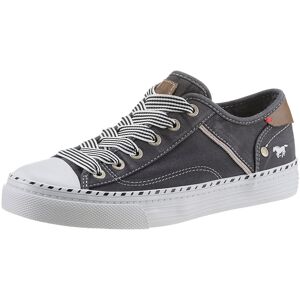 Mustang Shoes Sneaker, Freizeitschuh, Halbschuh, Schnürschuh mit Plateausohle schwarz  39