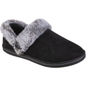 Skechers Pantoffel »COZY CAMPFIRE FRESH TOAST«, mit Fellimitat-Kragen schwarz  36