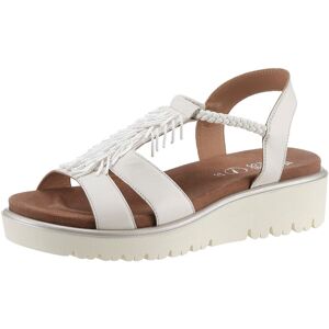 Ara Riemchensandale »BILBAO«, Sommerschuh, Sandalette, Keilabsatz, mit... creme  43