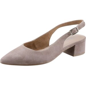 Tamaris Slingpumps, Abendschuh, Sommerschuh, Blockabsatz, mit verstellbarem... taupe  36