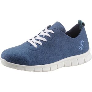 thies Sneaker, aus recyceltem Obermaterial, Freizeitschuh, Halbschuh,... blau  37