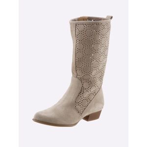 heine Stiefel taupe  37