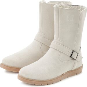 Elbsand Winterstiefel, Boots,Winterstiefelette,Leder, wind- &... beige Größe 35