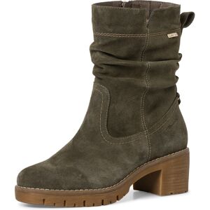 Tamaris COMFORT Winterstiefelette, mit Falten im slouchy Look, TEX-Ausstattung khaki Größe 40