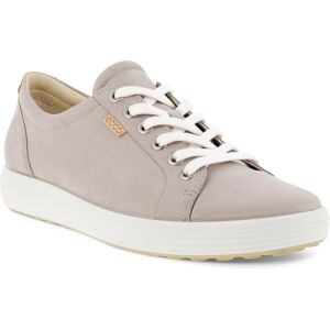 Ecco Sneaker »SOFT 7 W«, mit Label, Freizeitschuh, Halbschuh, Schnürschuh grey rose Größe 41