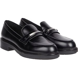 Calvin Klein Loafer »RUBBER SOLE LOAFER W/HW«, Anzugschuh, Businessschuh,... schwarz Größe 41