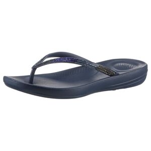 Fitflop Zehentrenner »IQUSHION OMBRE SPARKLE«, Sommerschuh, Schlappen,... nachtblau Größe 39