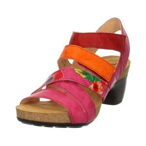 Think! Sandalette »Traudi«, Sommerschuh, Abendschuh, Trichterabsatz, mit... pink-orange Größe 43