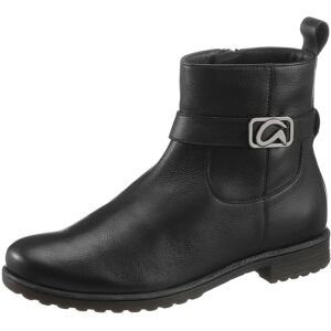 Ara Stiefelette »LIVERPOOL«, mit Zierriemchen mit Logo schwarz Größe 5,5 (38,5)