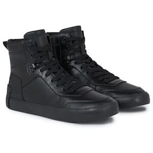 Calvin Klein Jeans Schnürboots »VULC MID LACEUP LTH IN LUM«, mit hohem Schaft schwarz Größe 41