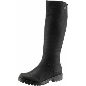 Rieker Winterstiefel, im klassischen Look schwarz Größe 38