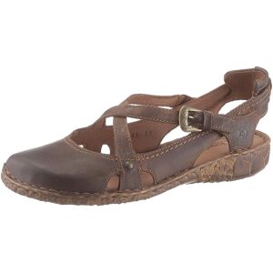 Josef Seibel Sandale »Rosalie«, Sommerschuh, Sandalette, Riemchensandale, im... dunkelbraun Größe 38