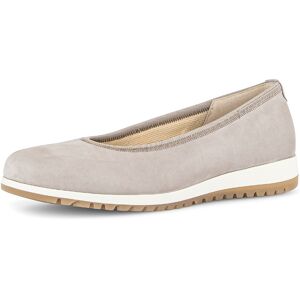 Gabor Ballerina »FLORENZ«, Slip-On Sneaker, Freizeitschuh in Schuhweite G (weit) hellbeige Größe 42