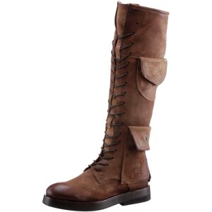 A.S.98 Schnürstiefel »TESSA«, mit 2 kleinen Täschchen am Schaft cognac Größe 40