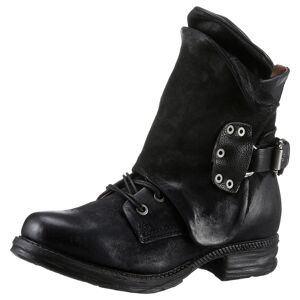 A.S.98 Bikerboots »SAINT 14«, Blockabsatz, Festival, Stiefelette, Schnürboots... schwarz Größe 35