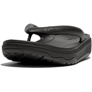 Fitflop Zehentrenner »RELIEFF RECOVERY TOE-POST SANDALS - TONAL RUBBER«,... schwarz Größe 36