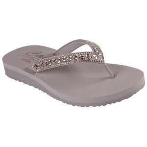 Skechers Zehentrenner »MEDITATION-BUTTERFLY GARDEN«, Sommerschuh, Schlappen,... taupe Größe 41