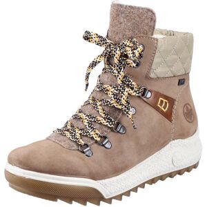 Rieker Winterboots, mit gestepptem Schaftrand, TEX-Membrane beige Größe 42